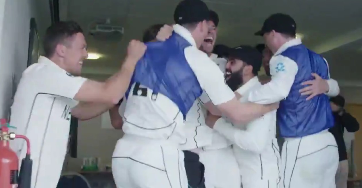 WATCH: New Zealand celebrate after winning the WTC final against India