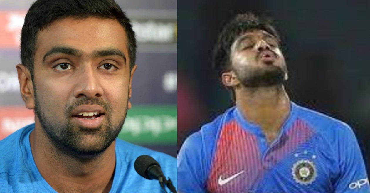 Ravichandran Ashwin and Vijay Shankar