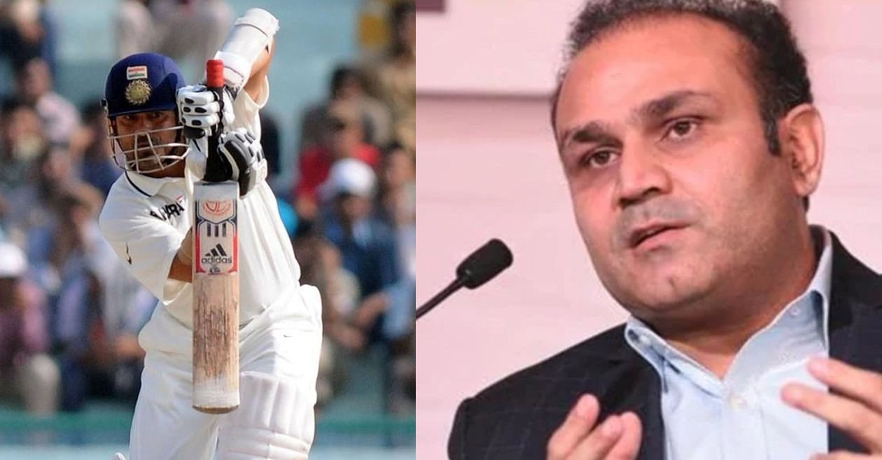 Virender Sehwag reveals how watching Sachin Tendulkar bat on television helped him