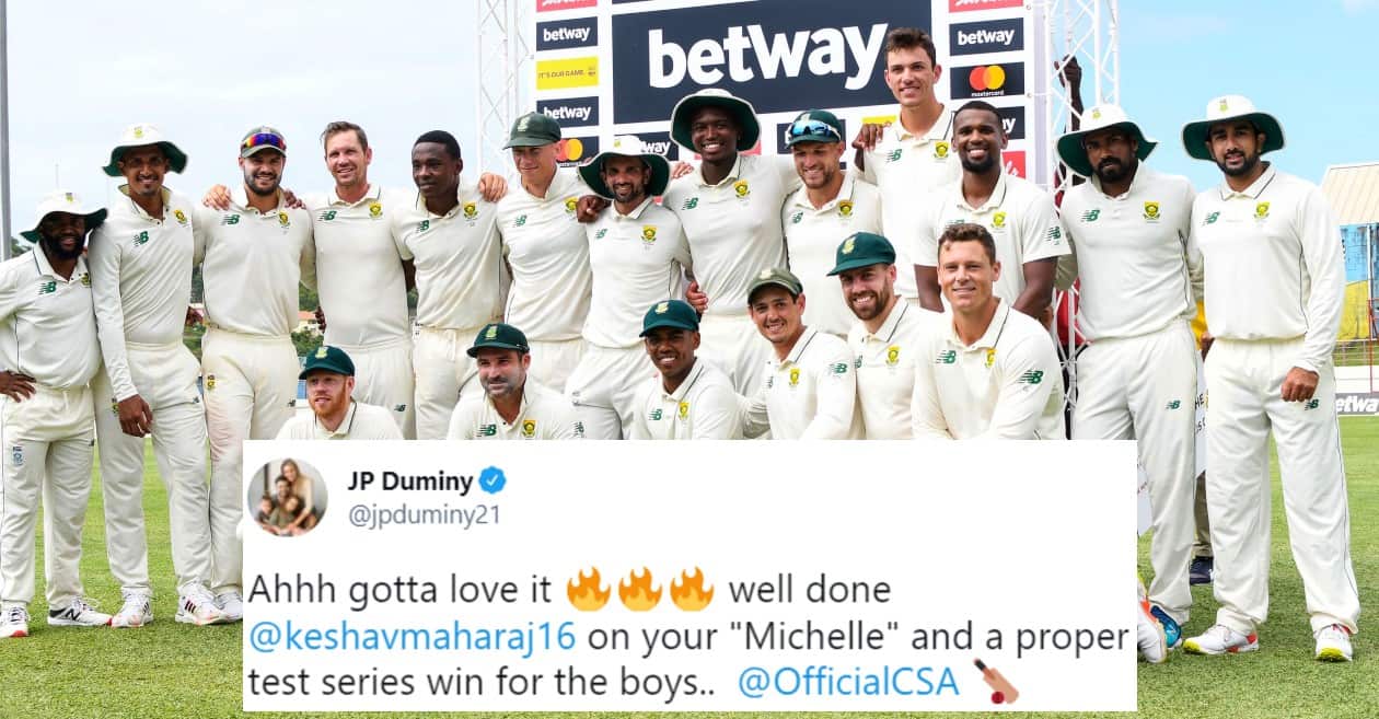 South Africa beat West Indies in the Test series