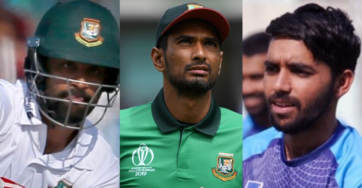 Tamim Iqbal, Mahmudullah and Mominul Haque