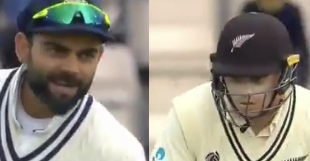 IND vs NZ: WATCH – Virat Kohli cheekily sledges Tom Latham during the WTC final