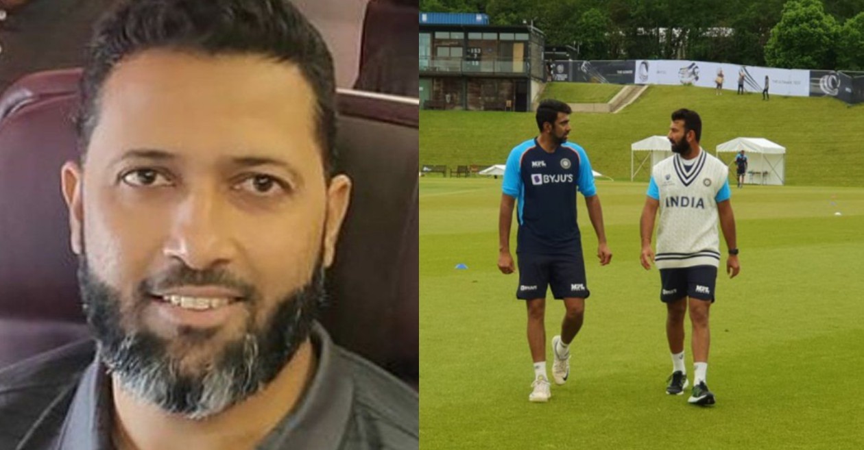 Ravichandran Ashwin shares a picture with Cheteshwar Pujara; Wasim Jaffer posts a hilarious comment