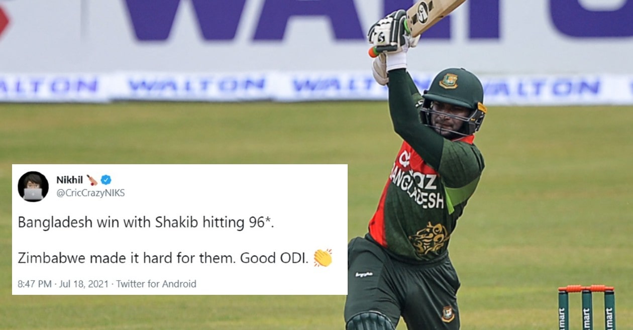 Shakib Al Hasan gritty knock guides Bangladesh to series-clinching win over Zimbabwe