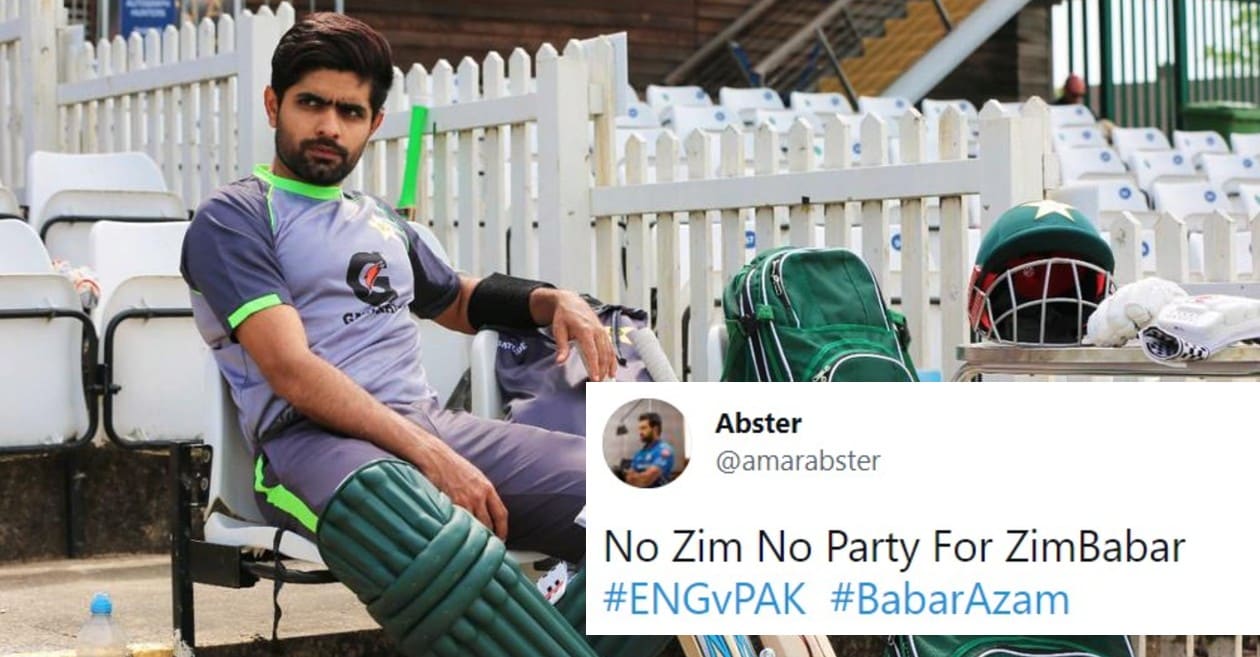 “Ghabrana nahi hai” – Fans troll Babar Azam after successive batting failures vs England in the ODI series