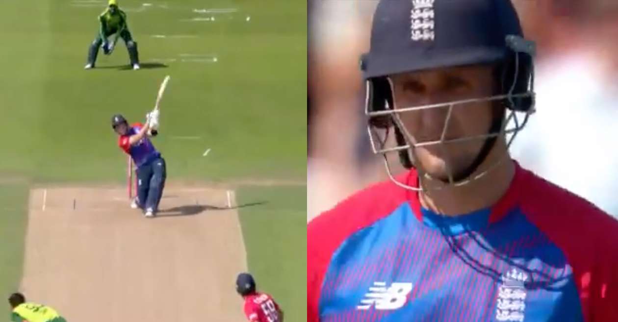 WATCH: Liam Livingstone hits one of the biggest six of all-time against Pakistan during 2nd T20I at Headingley