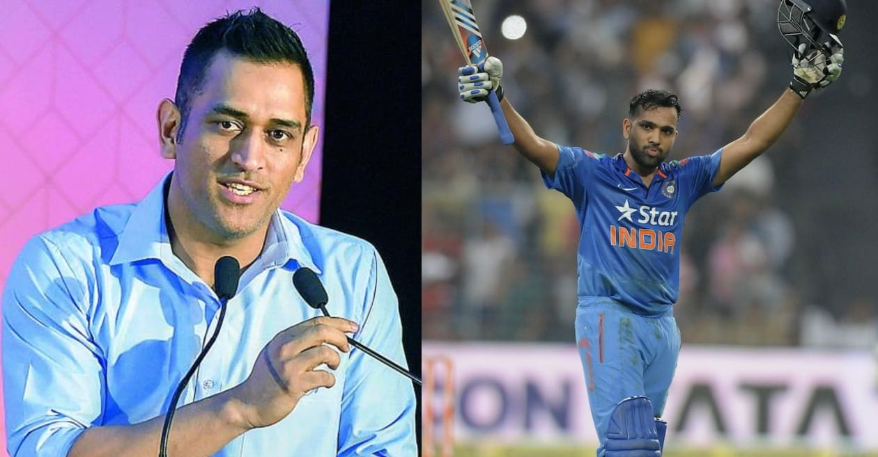 When MS Dhoni perfectly predicted Rohit Sharma’s epic 264-run knock against Sri Lanka