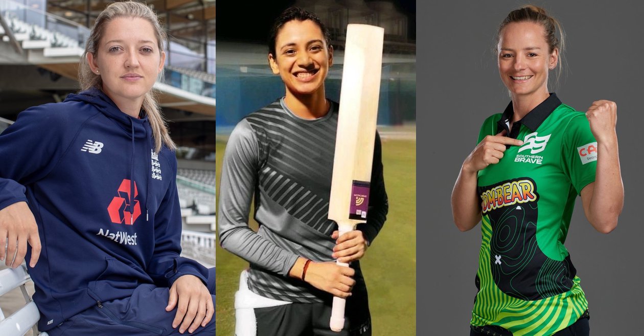 Sarah Taylor, Smriti Mandhana, Danielle Wyatt