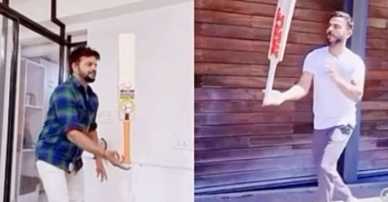 WATCH: Suresh Raina takes Virat Kohli’s ‘Bat Balance Challenge’ to the next level