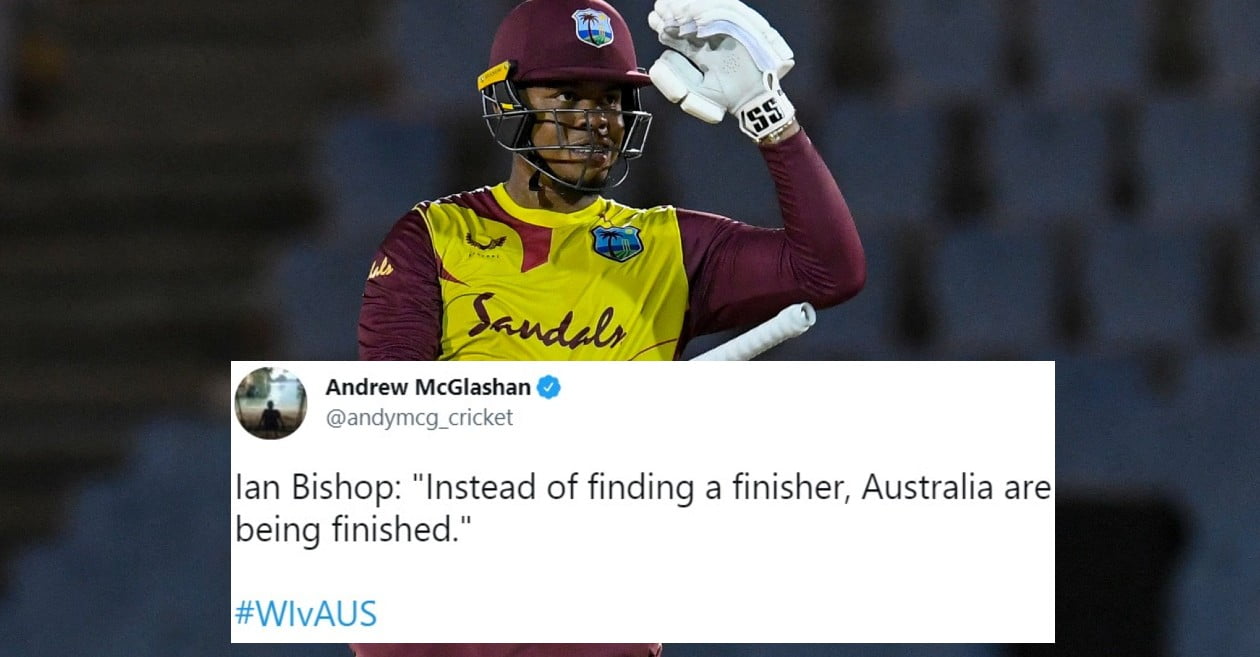 Twitter reactions: Shimron Hetmyer stars in West Indies’ dominating win over Australia in 2nd T20I