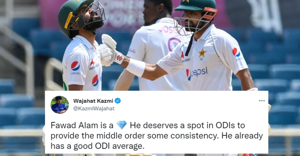 Twitter reactions: Babar Azam, Fawad Alam rescue Pakistan after top-order failure on Day 1 of 2nd Test