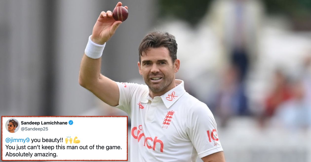 Twitter goes berserk as James Anderson becomes oldest England pacer to take a fifer in Test cricket