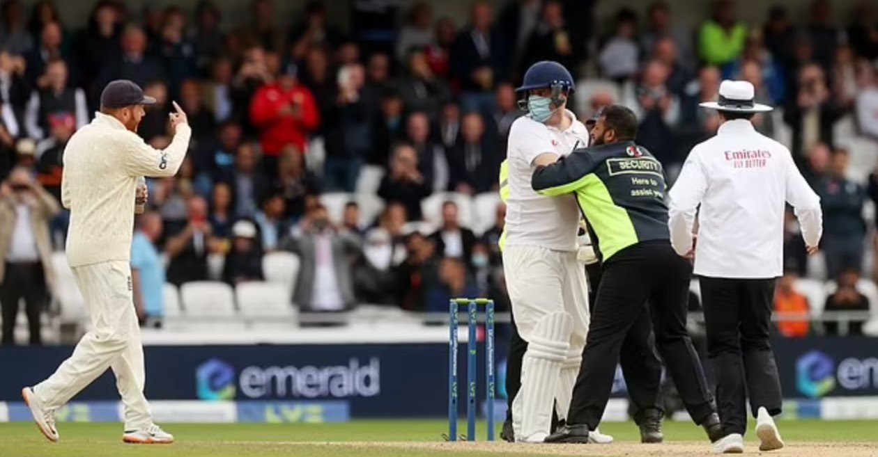 WATCH: Infamous pitch invader Jarvo enters the ground as India’s no. 4 batsman during Headingley Test