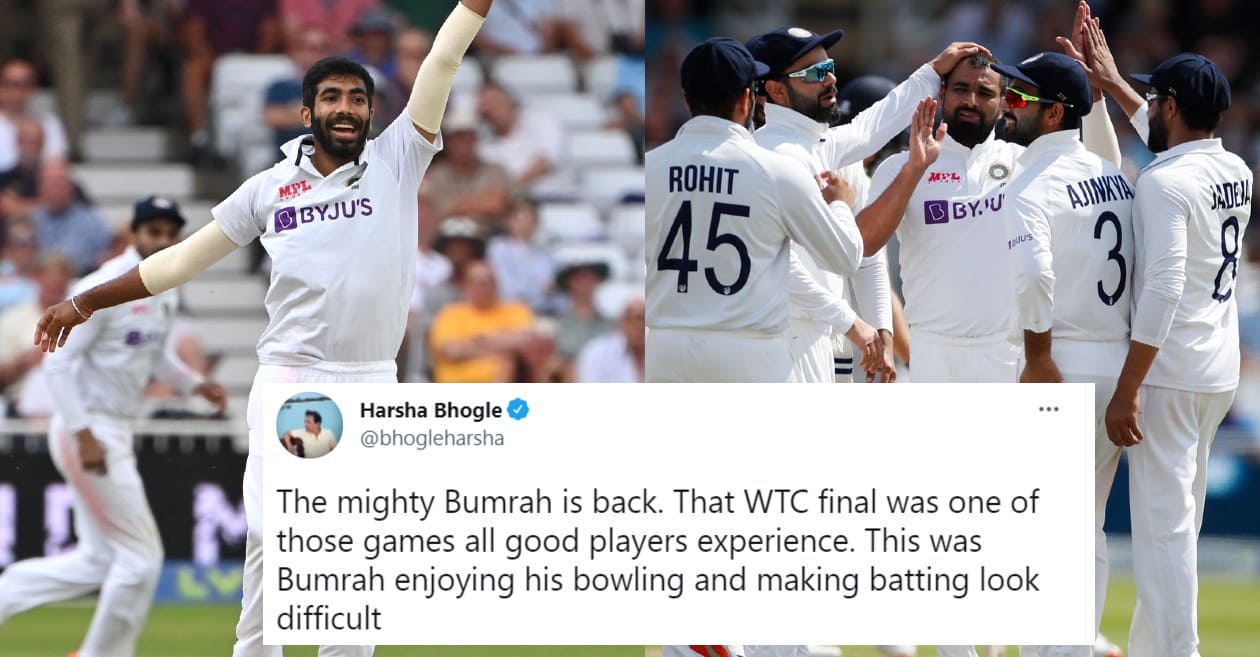 Twitter reactions: Jasprit Bumrah, Mohammed Shami dismantle England on Day 1 of Nottingham Test