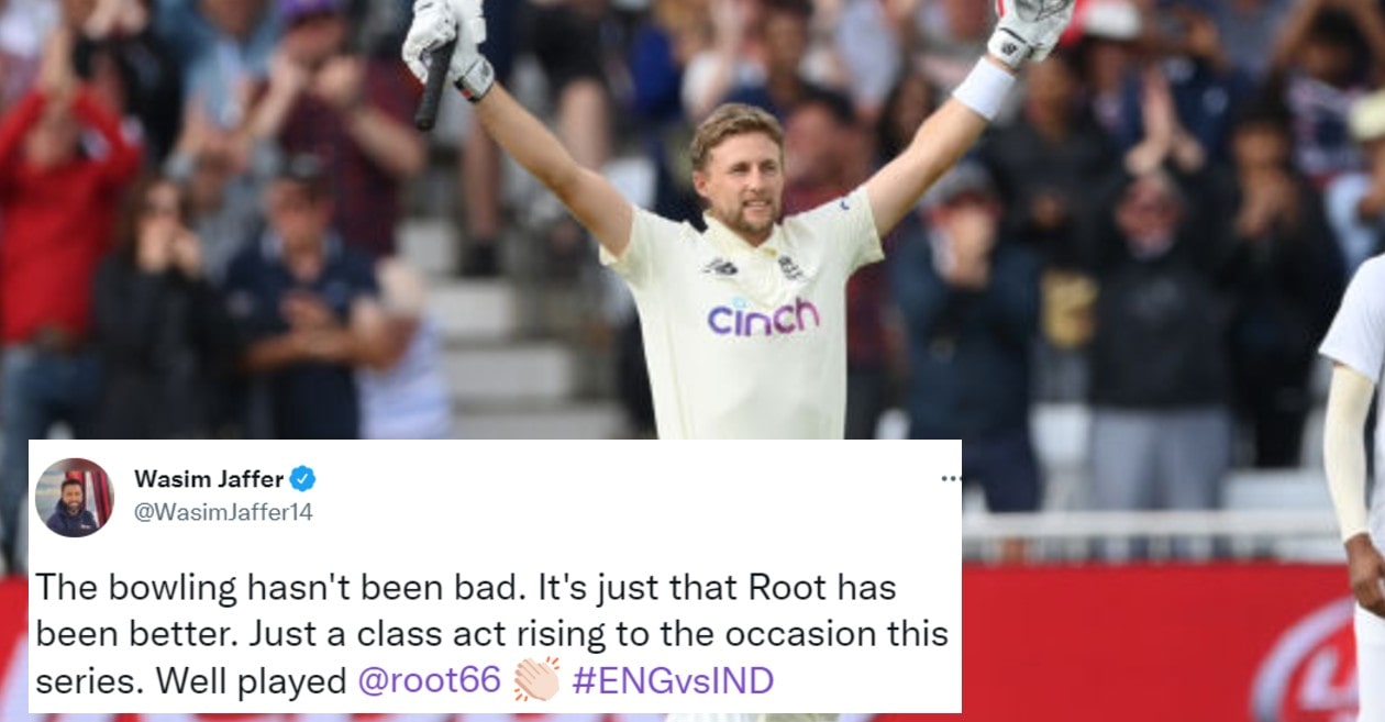 Joe Root hits a ton in Lords Test