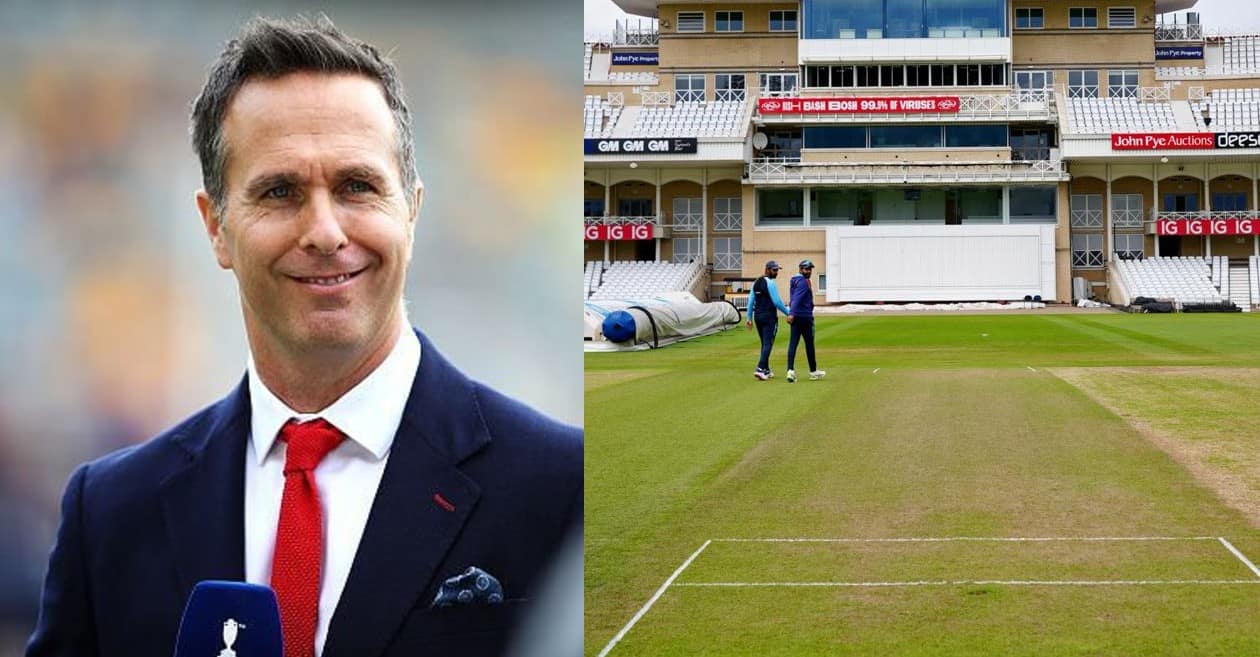 Michael Vaughan on England vs India first Test pitch