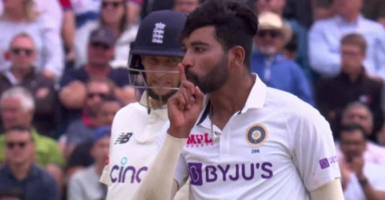 WATCH: Mohammed Siraj gives a ‘silent’ send-off to Jonny Bairstow on Day 4 of Trent Bridge Test