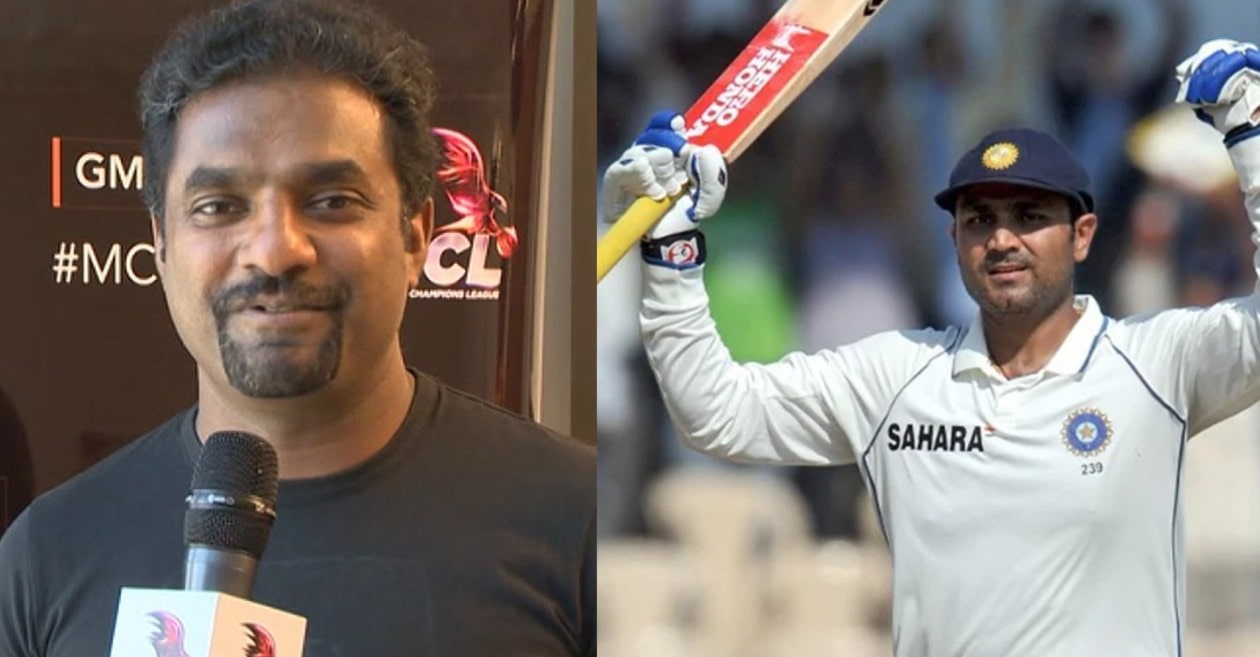 Muttiah Muralitharan reveals Virender Sehwag’s reaction after missing 3rd triple century