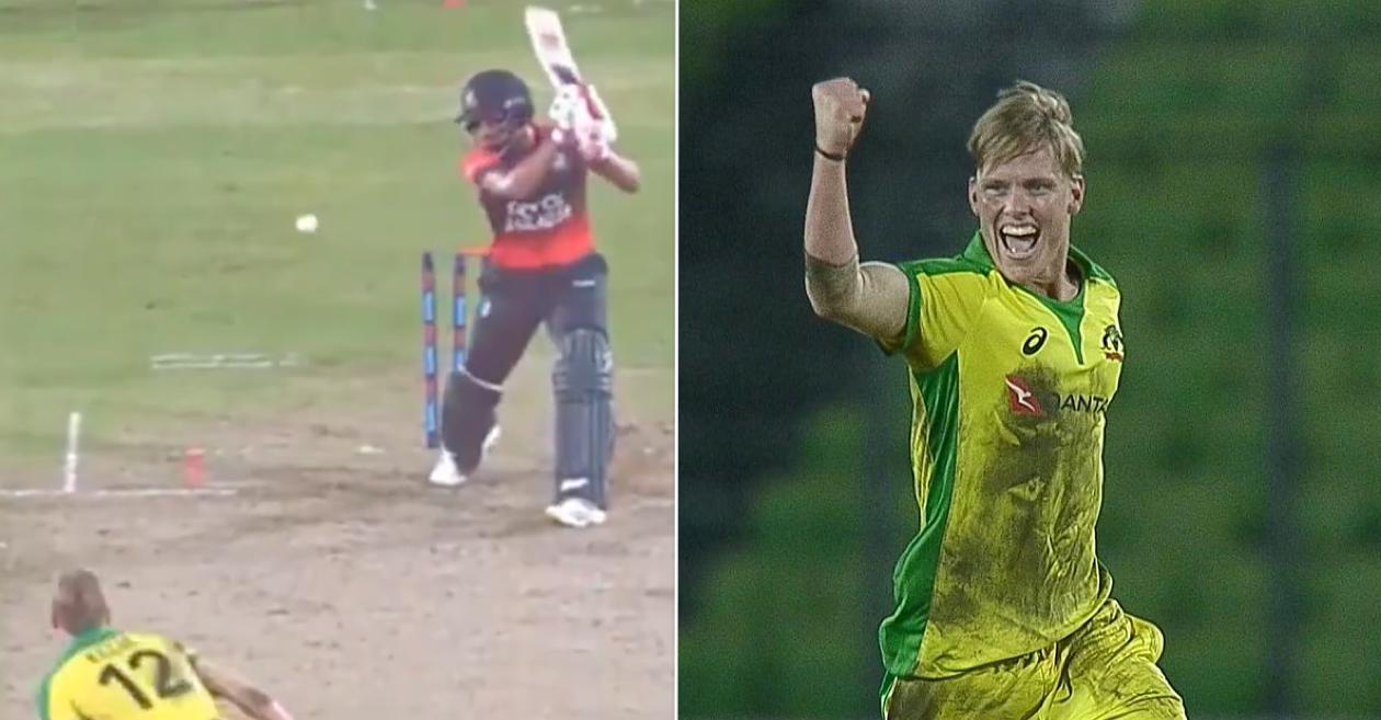 Watch Nathan Ellis Grabs A Hat Trick Against Bangladesh On Australia Debut Crickettimes Com [ 657 x 1260 Pixel ]