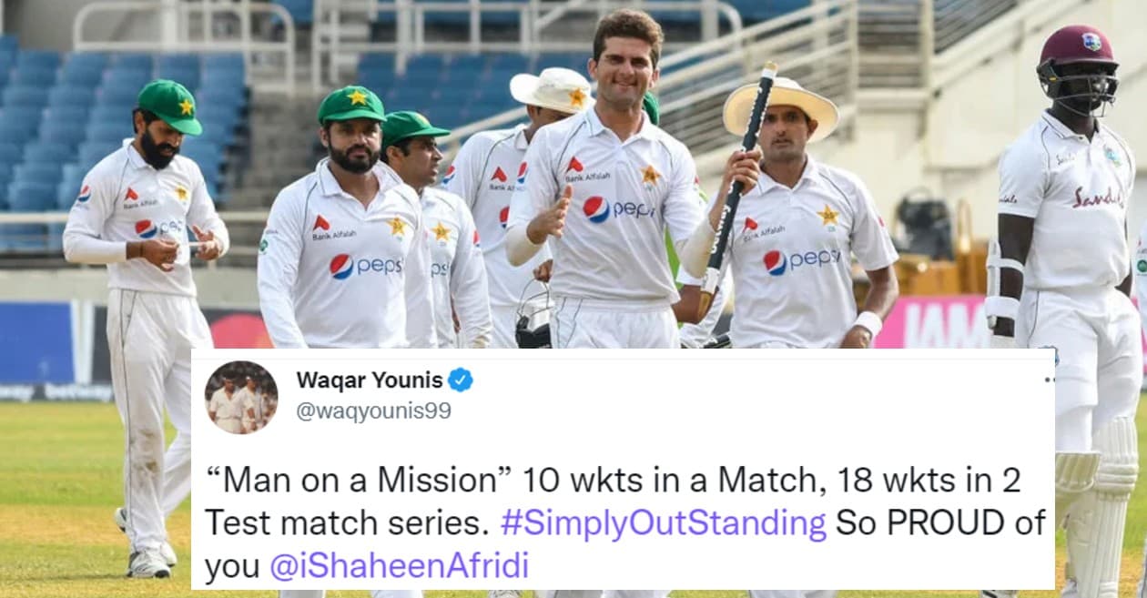 Twitter reactions: Shaheen Afridi shines in Pakistan’s series-levelling win over West Indies