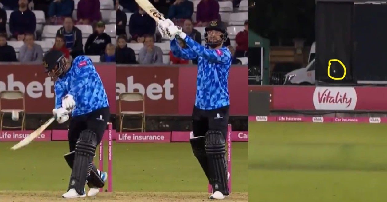 WATCH: Rashid Khan hits an outrageous ‘helicopter shot’ against Yorkshire in Vitality T20 Blast