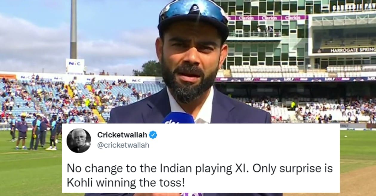 ENG vs IND: Fans go crazy after Indian skipper Virat Kohli wins his first toss in England