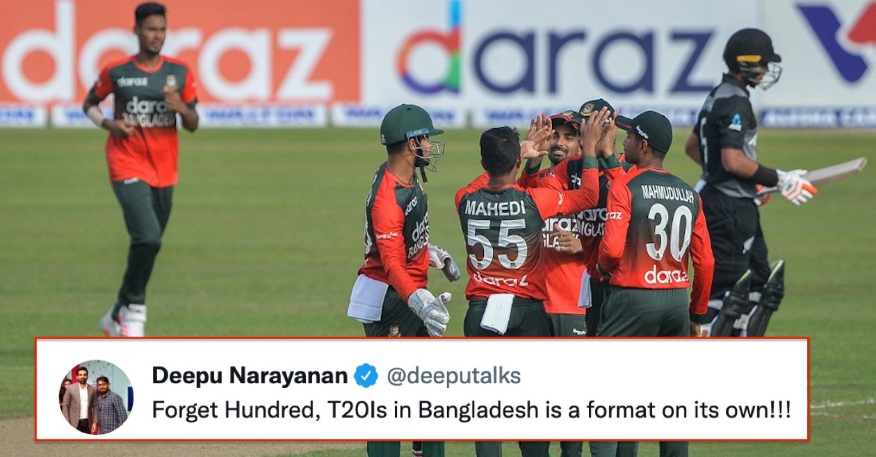 Bangladesh thrash New Zealand in 1st T20I
