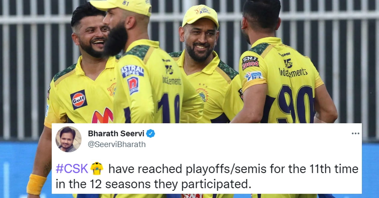 Twitter reactions: CSK thrash SRH to secure berth in IPL 2021 playoffs