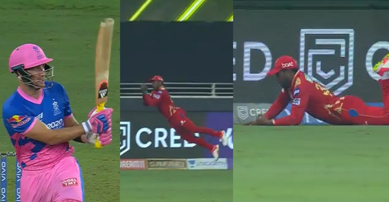 Fabian Allen takes a stunner in IPL 2021