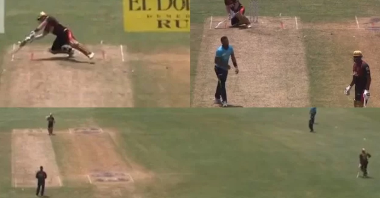 WATCH: Angry Kieron Pollard walks away after umpiring blunder in CPL 2021