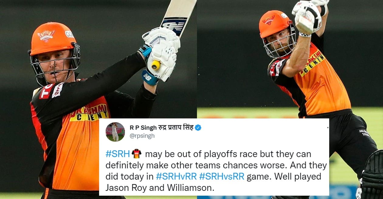 SRH beat RR by 7 wickets in IPL 2021