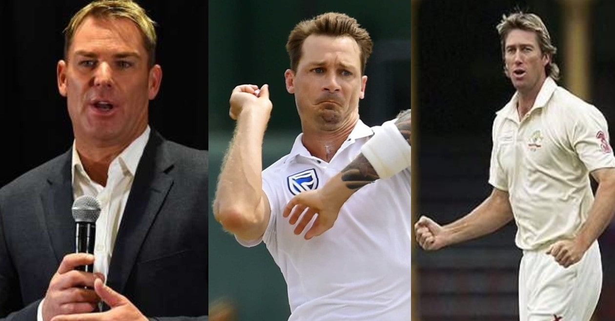 Shane Warne, Dale Steyn, Glenn McGrath