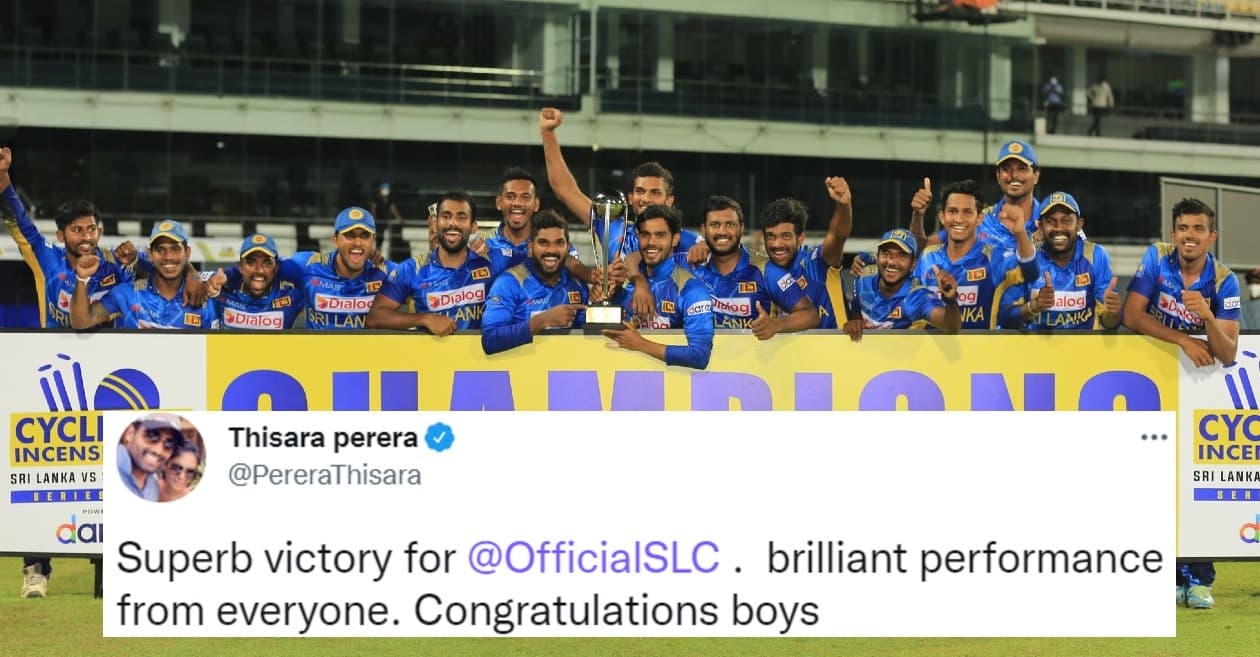 Twitter reactions: Debutant Maheesh Theekshana stars as Sri Lanka clinch series-decider against South Africa