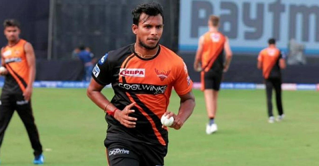 IPL 2021: T Natarajan tests COVID-19 positive ahead of DC vs SRH clash