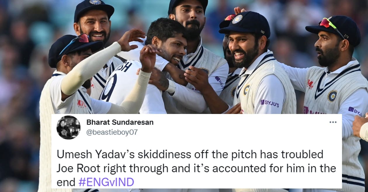 Twitter reactions: Late strikes inspire India fight back after getting all out for 191 on Day 1 of Oval Test