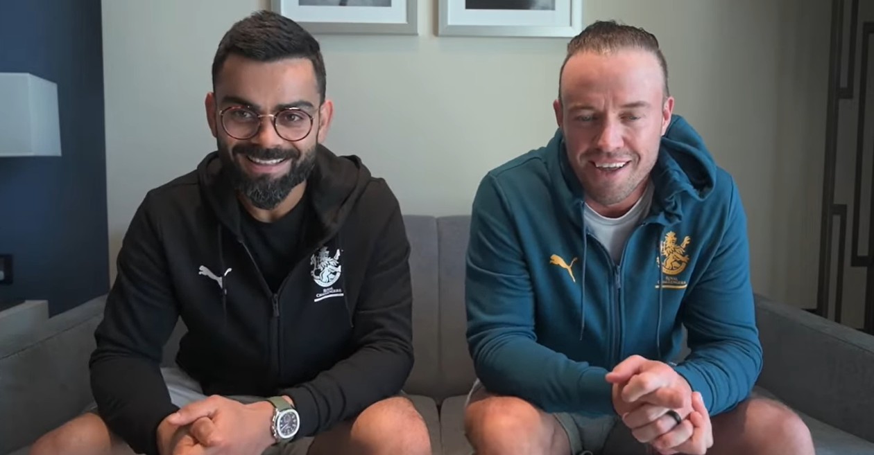 AB de Villiers poke fun at Virat Kohli