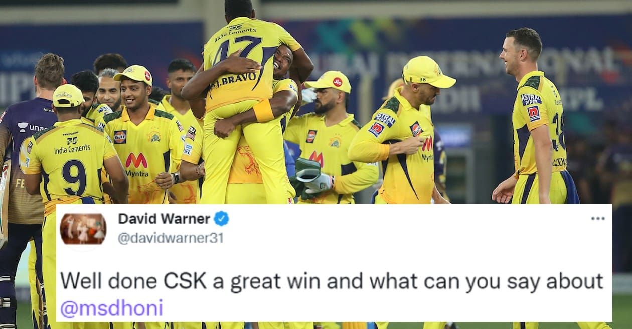 CSK beat KKR in IPL 2021 final