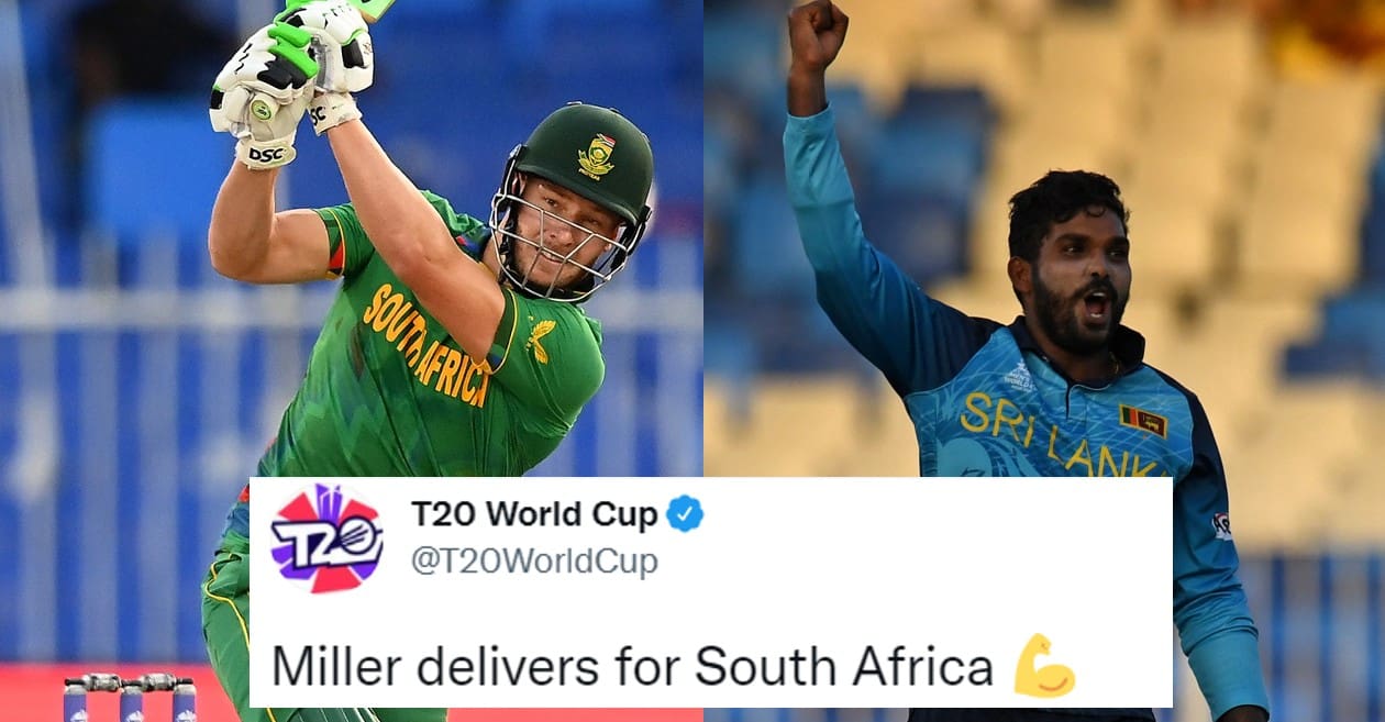 T20 World Cup: David Miller outshines Wanindu Hasaranga’s hat-trick as SA win a thriller – Twitter reactions