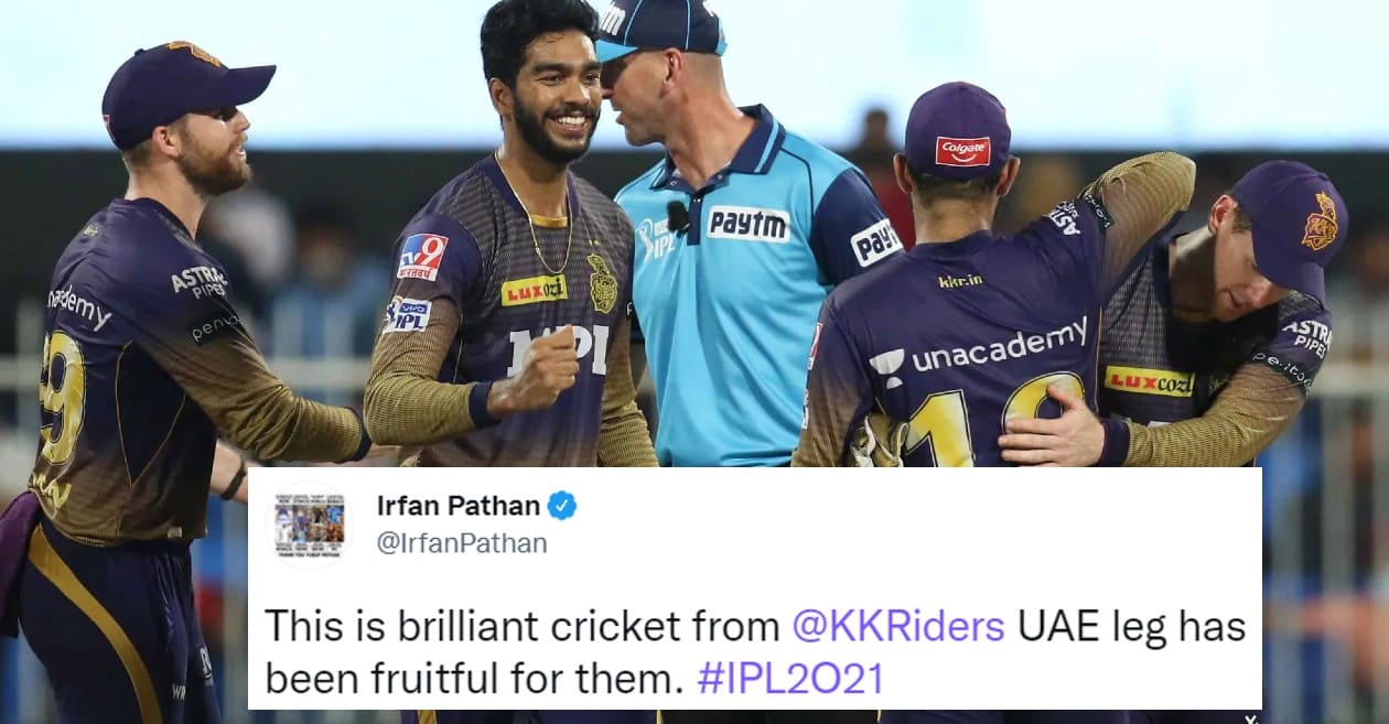 IPL 2021 – Twitter reactions: KKR steamroll RR to boost their chances of qualifying in the playoffs