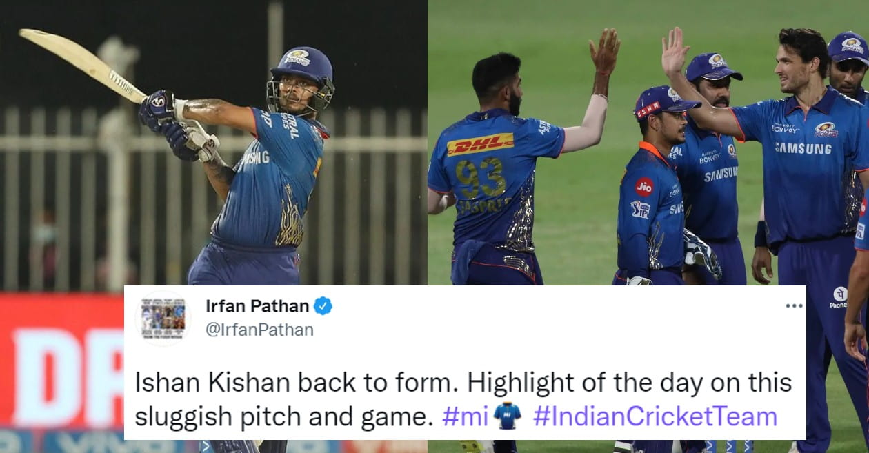 IPL 2021 – Twitter reactions: Ishan Kishan, bowlers shine as MI thrash RR