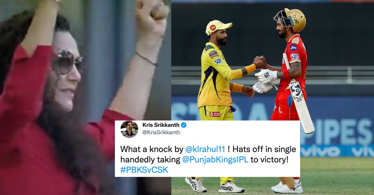 Twitter Reactions: KL Rahul inspires PBKS to hand CSK their third consecutive loss of IPL 2021