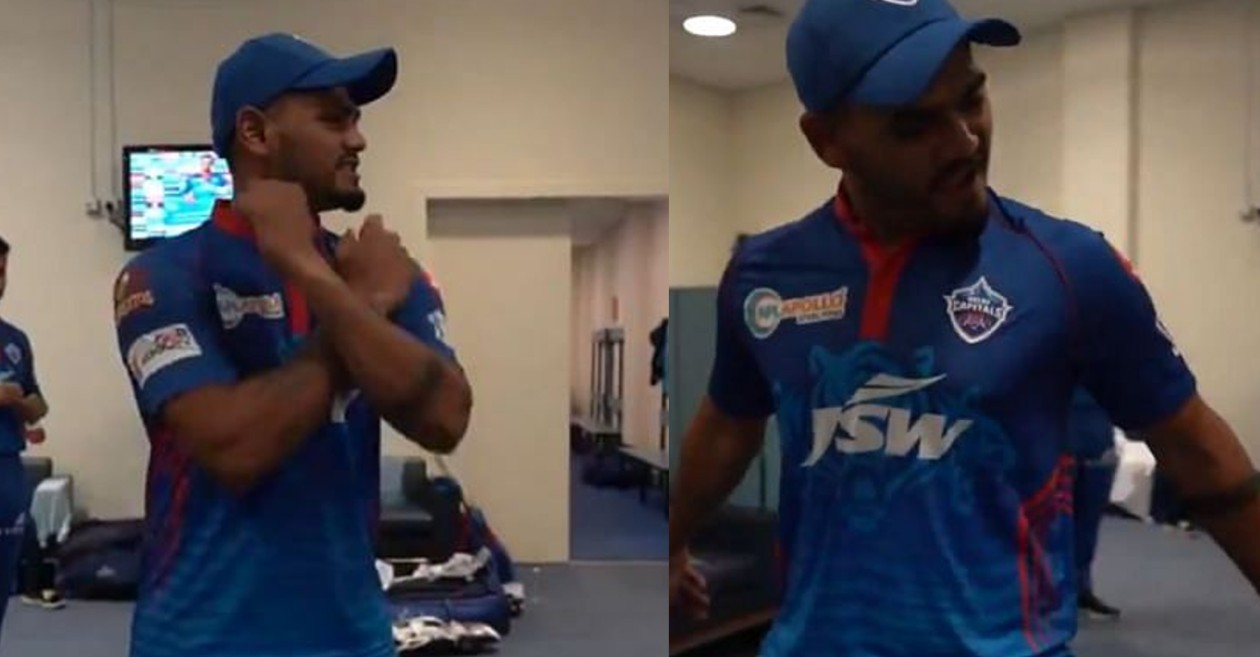 IPL 2021: WATCH – Ripal Patel celebrates DC’s win over CSK by imitating Cristiano Ronaldo’s famous celebration