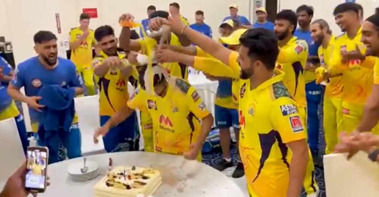 WATCH: Shardul Thakur’s birthday celebration after CSK defeat KKR in IPL 2021 final