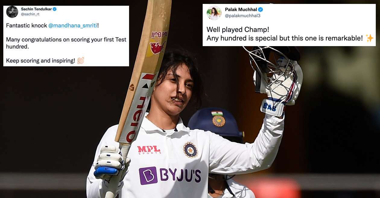 Smriti Mandhana Test ton