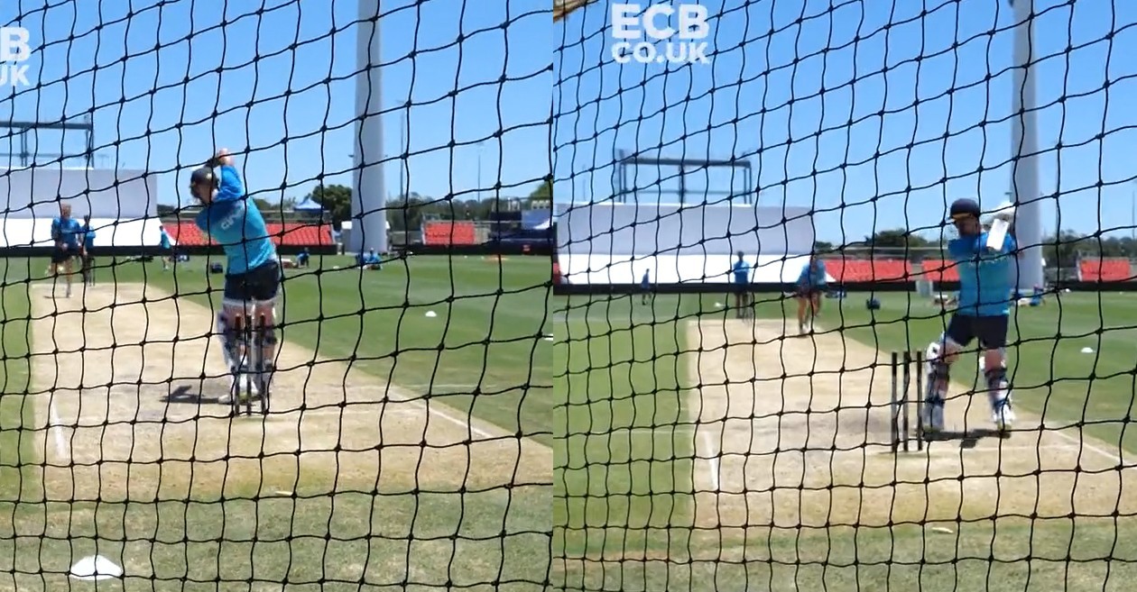 Watch: Ben Stokes gets ready for the Ashes; smashes balls in the net session | CricketTimes.com