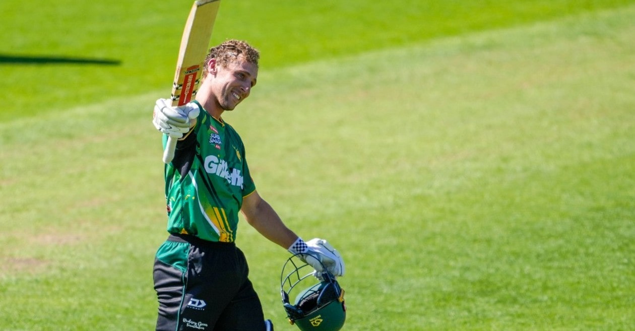 WATCH: Central Stags star Dean Cleaver hits fastest T20 century in the Super Smash 2021-22