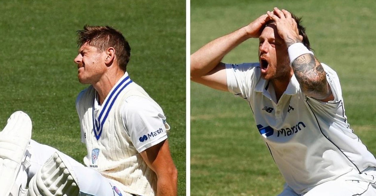 WATCH: James Pattinson hits Daniel Hughes with a wayward throw, batter left livid