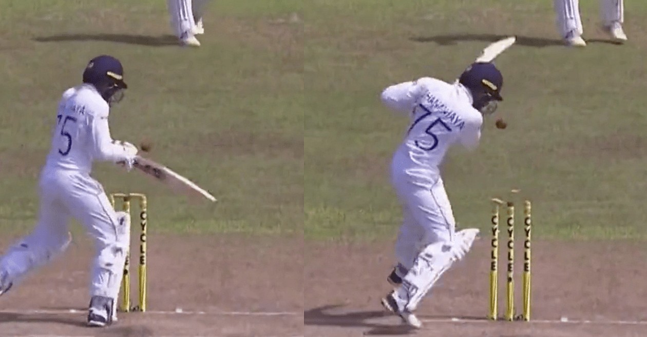 WATCH: Dhananjaya de Silva gets out hit-wicket in bizarre fashion – SL vs WI, 2021