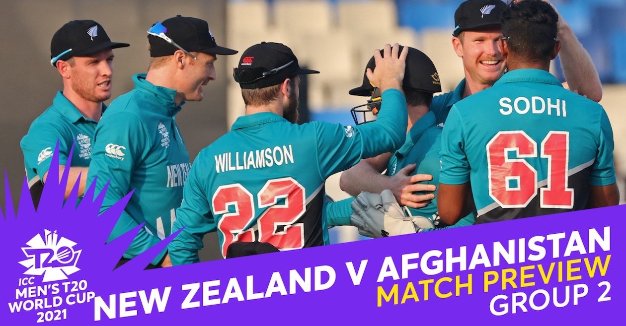 T20 World Cup 2021: New Zealand vs Afghanistan – Pitch Report, Predicted XI and Match Prediction