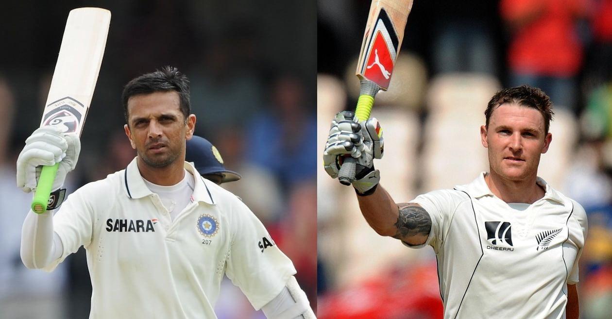 Rahul Dravid, Brendon McCullum